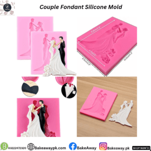 Couple fondant Silicone Mould