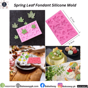 Spring leaf Fondant Silicone Mould