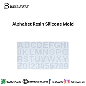 Alphabet Resin Silicone Mold
