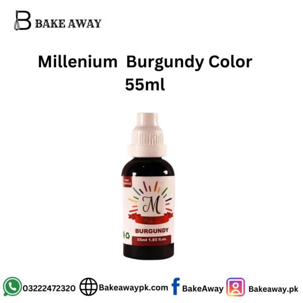 Millenium Burgundy liquid  color 55ml