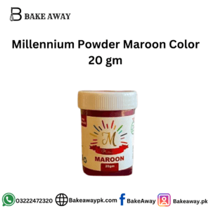 Milleinnium Powder Maroon Color 20gm