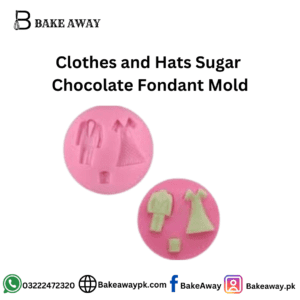 Clothes and Hats Sugar  Chocolate Fondant Mould