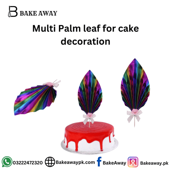 Multi Palm leaf for cake decoration