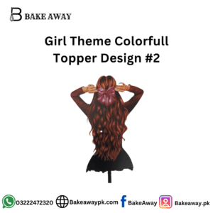 Girl Theme Colorfull Topper Design #2