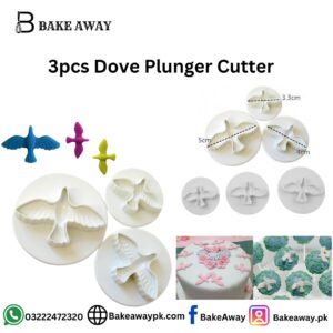 3pcs Dove Plunger Cutter