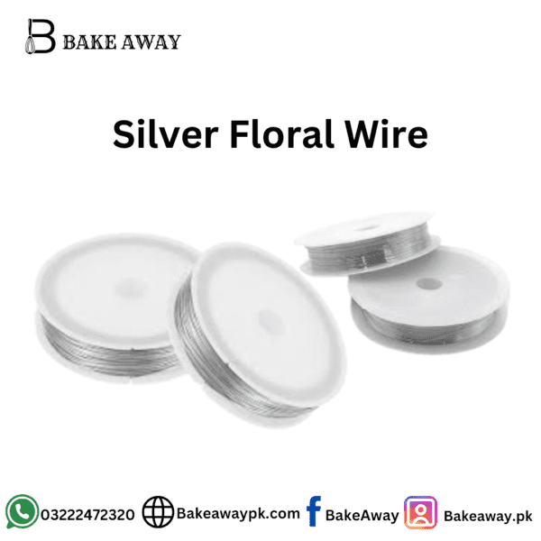 Silver Floral Wire