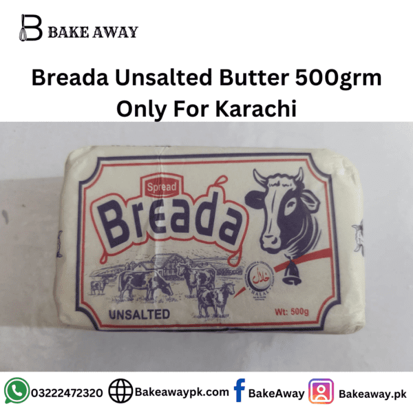 Breada Unsalted Butter 500grm Only For Karachi