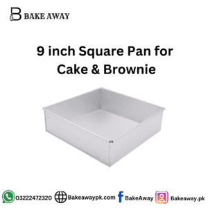 9 Inch Square Pan For Cake & Brownie