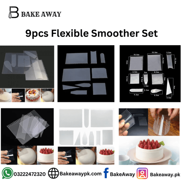 9pcs Flexible Smoother Set