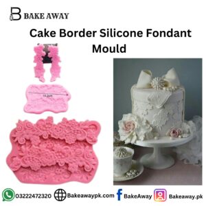 Cake Border Silicone Fondant  Mould