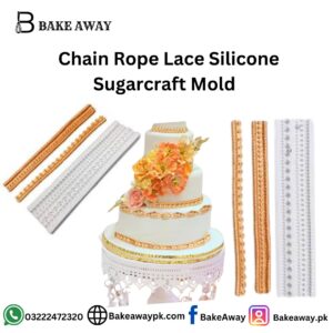 Chain Rope Lace Silicone Sugarcraft Mold