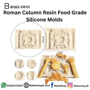 Roman Column Resin Food Grade Silicone Molds
