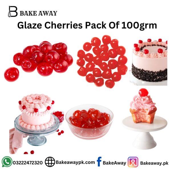 Glaze Cherries Pack Of 100grm
