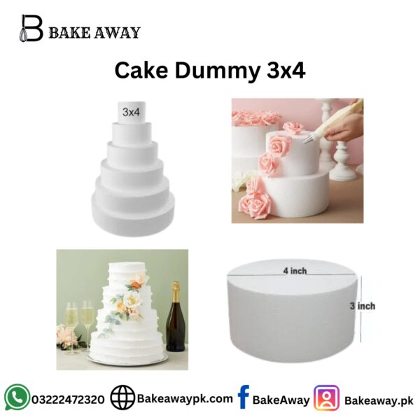 Cake Dummy 3x4