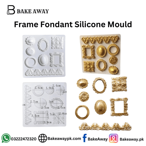 Frame Fondant Silicone Mould