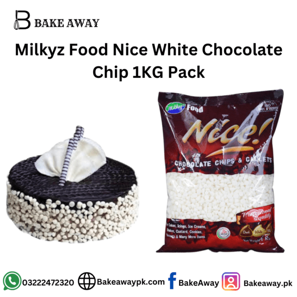 Milkyz Food Nice White Chocolate Chip 1KG Pack