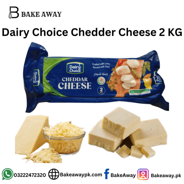 Dairy Choice Chedder Cheese 2 KG Only For Karachi