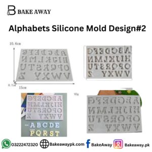 Alphabets Silicone Mold Design#2