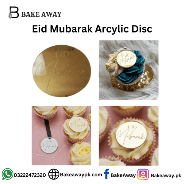 Eid Mubarak Arcylic Disc