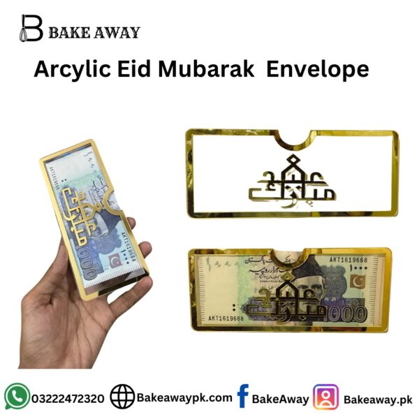 ARCYLIC EID MUBARAK ENVELOPE