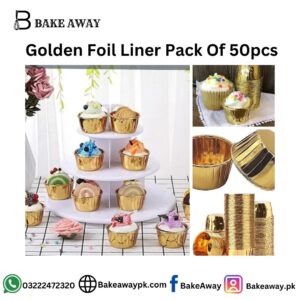 Golden Foil Liner Pack Of 50pcs