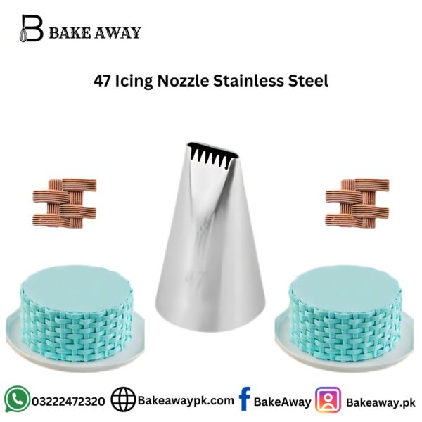 47 Icing Nozzle Stainless Steel