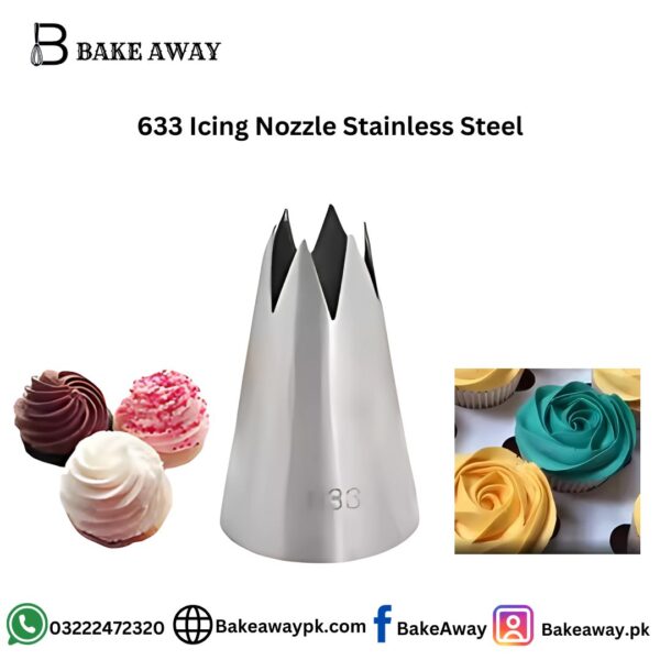  633 Icing Nozzle Stainless Steel