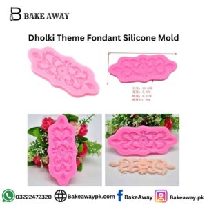 Dholki Theme Fondant Silicone Mold