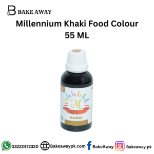 Millennium Khaki Food Colour 55 ML