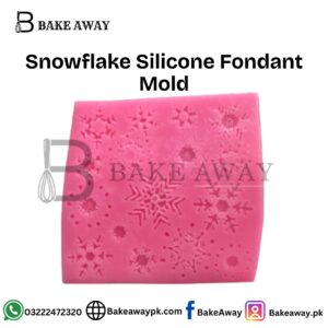 Snowflake Silicone Fondant Mold