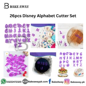 26pcs Disney Alphabet Cutter Set