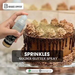 Golden Glitter Spray