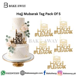 Hajj Mubarak Tag Pack Of 5