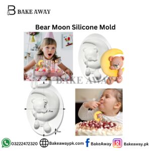 Bear Moon Silicone Mold
