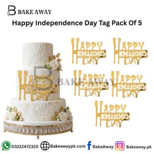 Happy Independence Day Tag Pack Of 5