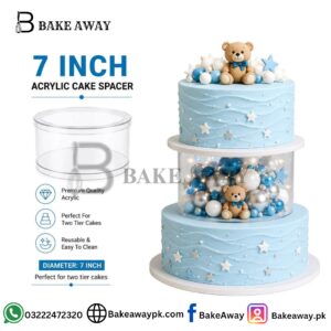 7 Inch Acrylic Cake Spacer