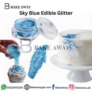 Sky Blue Edible Glitter