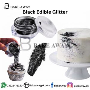 Black Edible Glitter