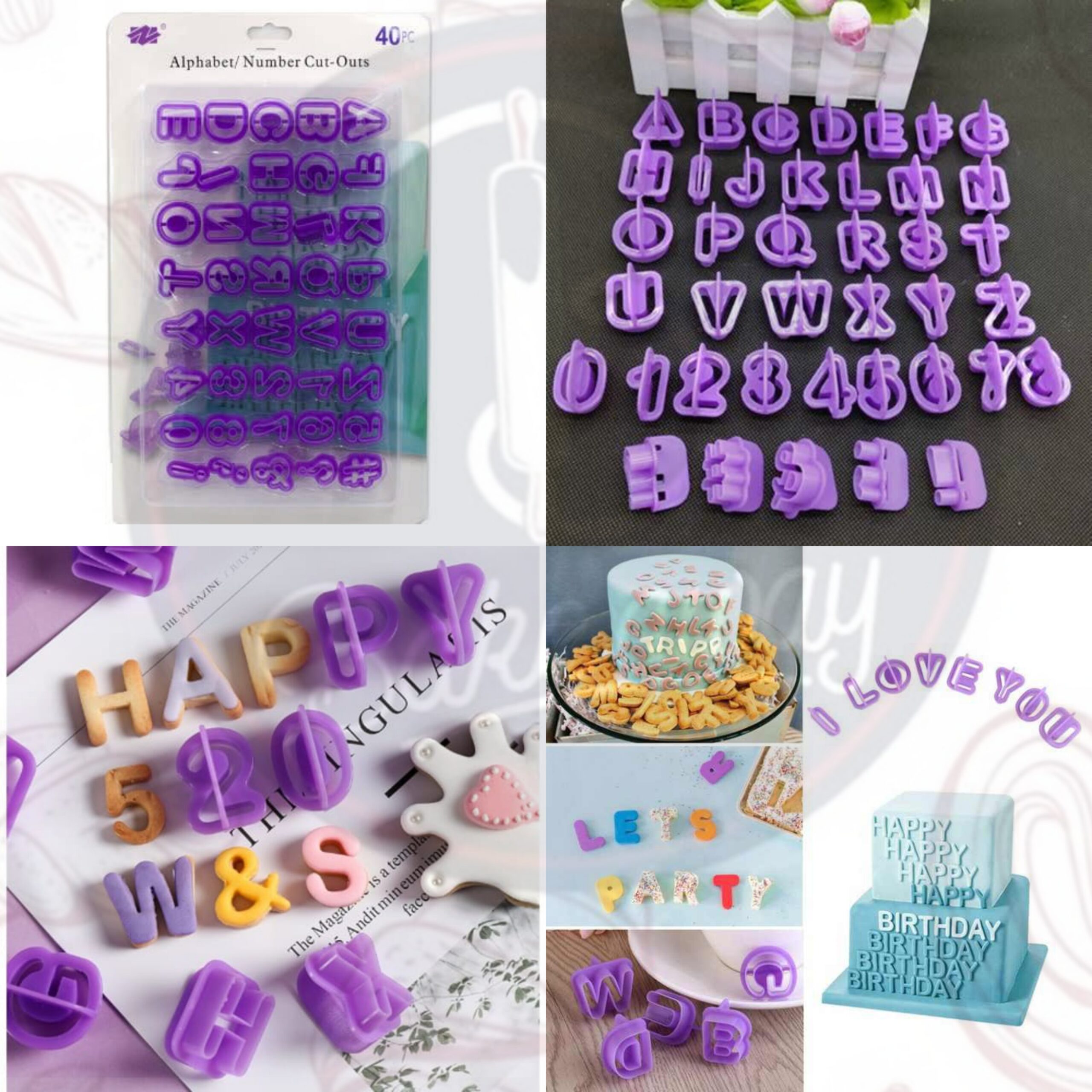 Naama 40Pcs Alphabet Letters Number Cut-Outs l Fondant Cutter Decorating  Tools Cookie Cutter Price in India - Buy Naama 40Pcs Alphabet Letters  Number Cut-Outs l Fondant Cutter Decorating Tools Cookie Cutter online