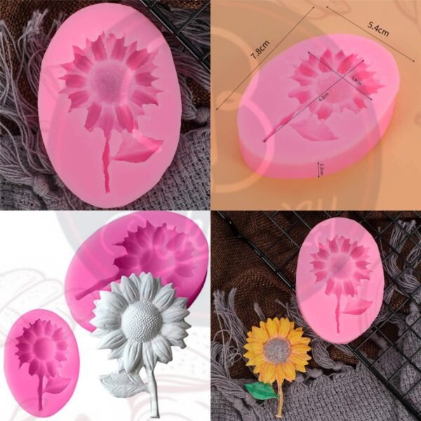 SUNFLOWER SILICONE MOULD