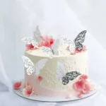 SILVER BUTTERFLY PACK OF 12PCS - Image 2
