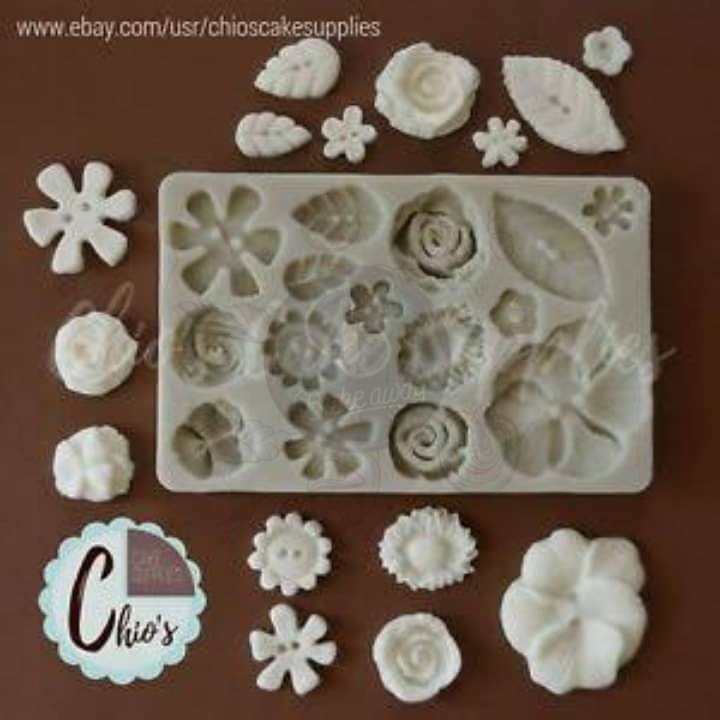 LEAF & ROSE SILICON MOULD - Image 2
