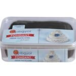 BLACK FONDANT VIBGYOR 1KG