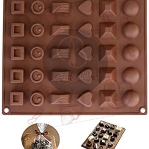 30CAVITY CHOCOLATE SILICON MOULD