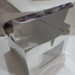 10X10X8 SILVER 3 SIDE WINDOW CAKE BOX - Image 2
