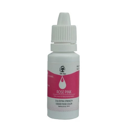 MILKYZ FOOD PINK LIQUID COLOUR 18ML DROPPER BOTTLE