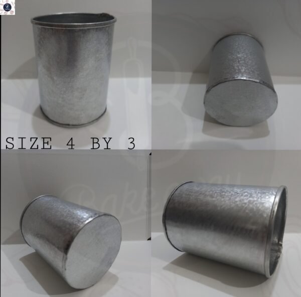 4 BY 3 INCH ROUND CAKE PAN