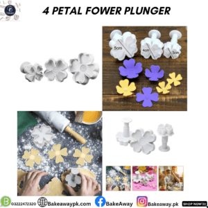 4 PETAL FLOWER PLUNGER SET