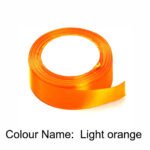 1INCH ORANGE RIBBON FOR CAKE BOX