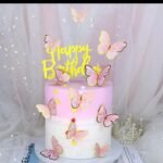 3D RED BUTTERFLY FOR CAKE DECORATION - Image 2